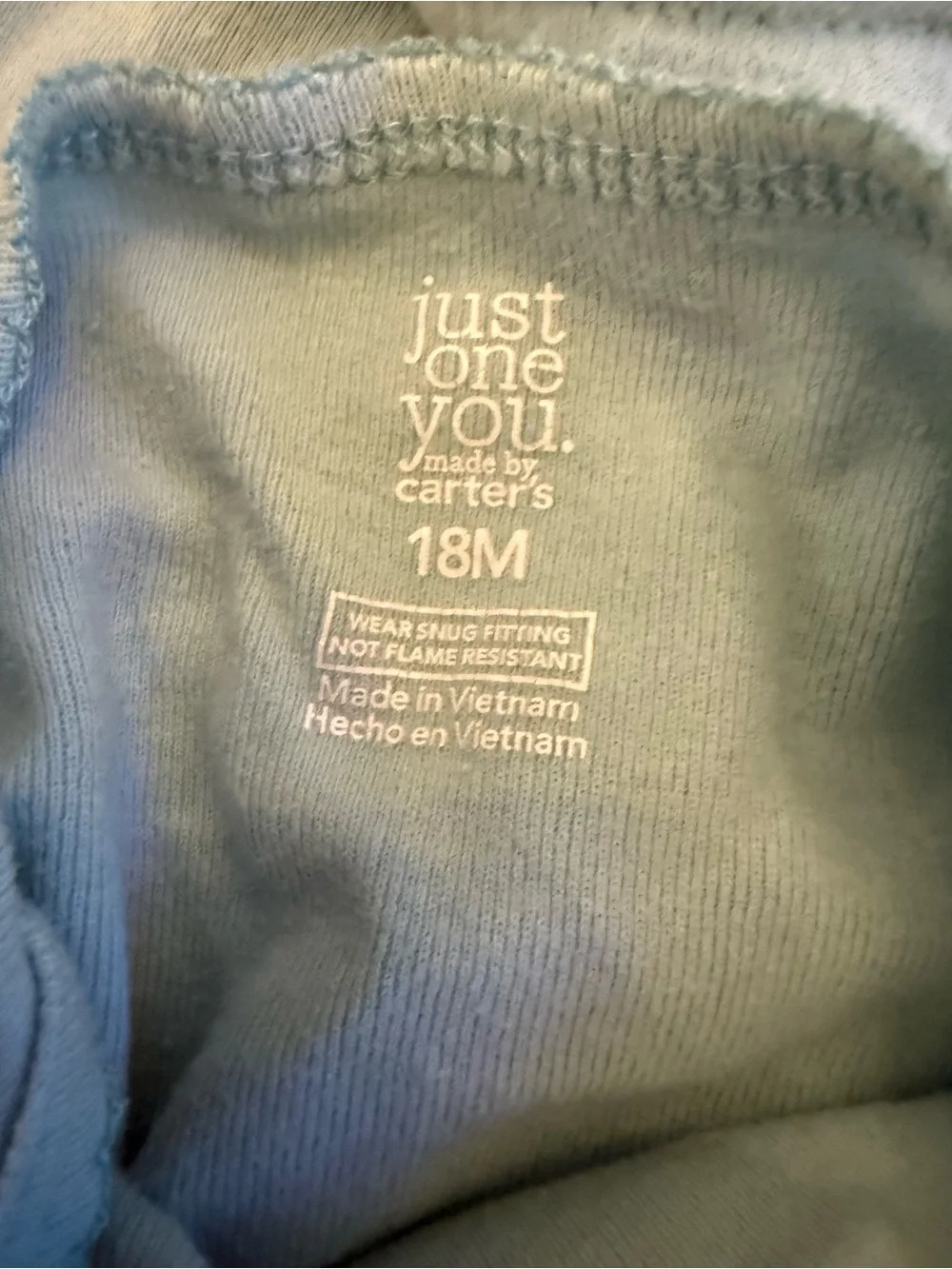 Carters light blue